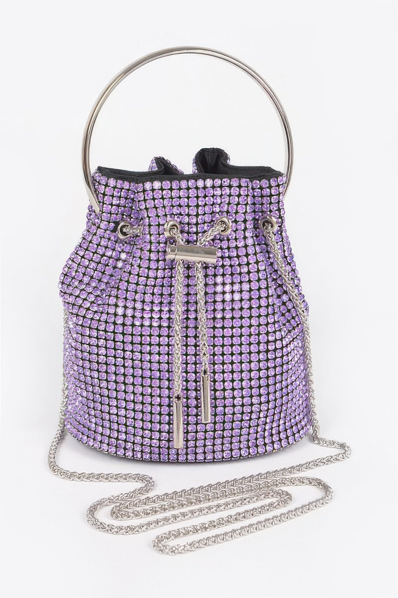Oversized Rhinestone Clutch