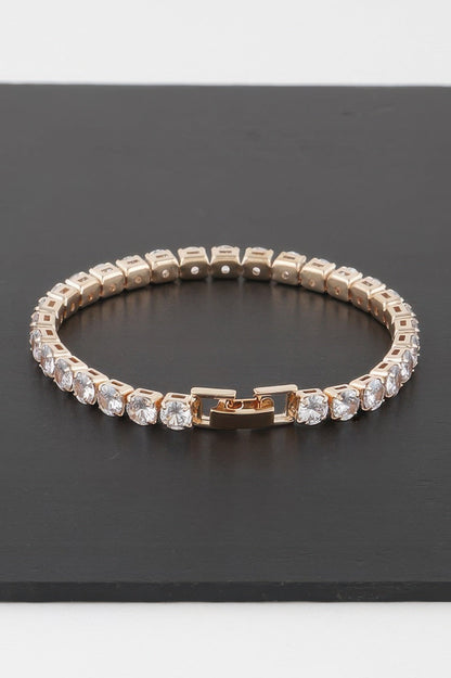 Rhinestone Cuff Bracelet