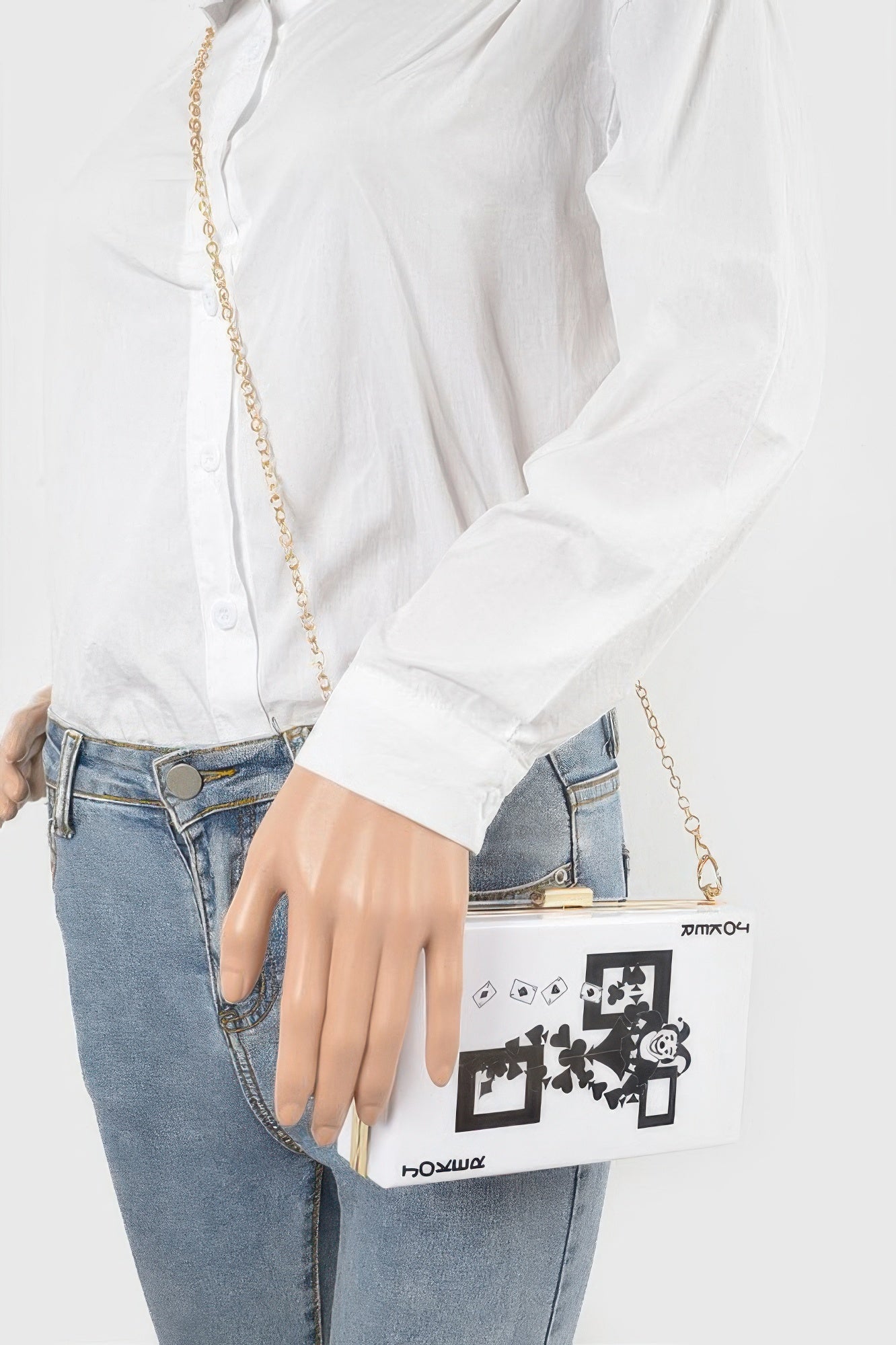 Joker Acrylic Crossbody Bag
