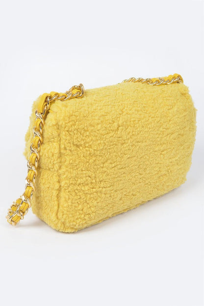 Faux Fur Shoulder Bag