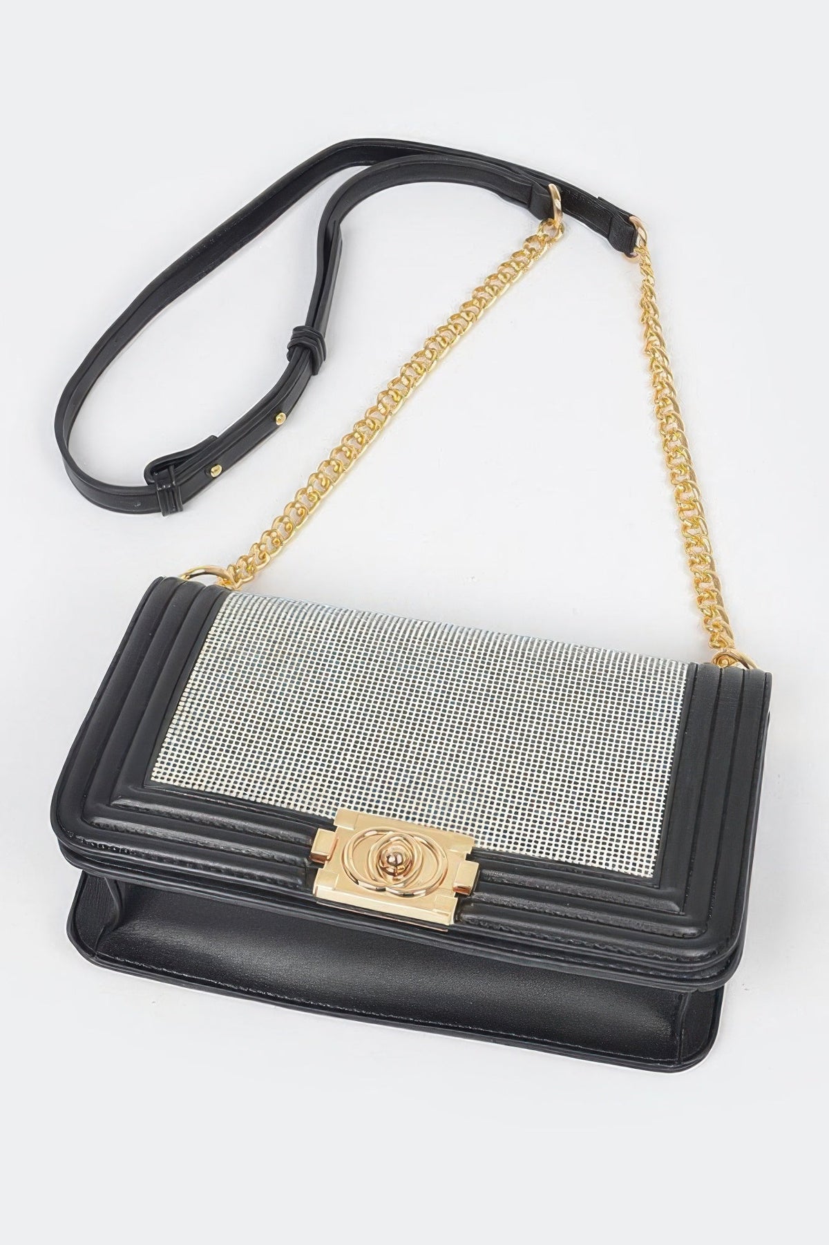 Rhinestone Crossbody Bag