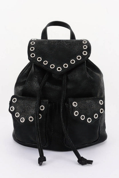 Vegan Leather Backpack