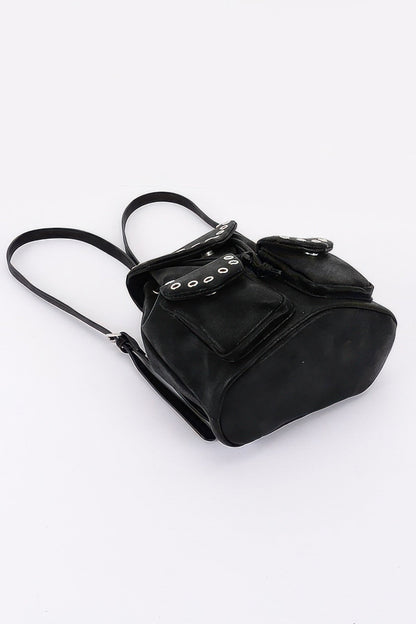 Vegan Leather Backpack