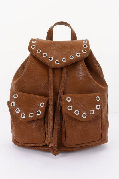 Vegan Leather Backpack