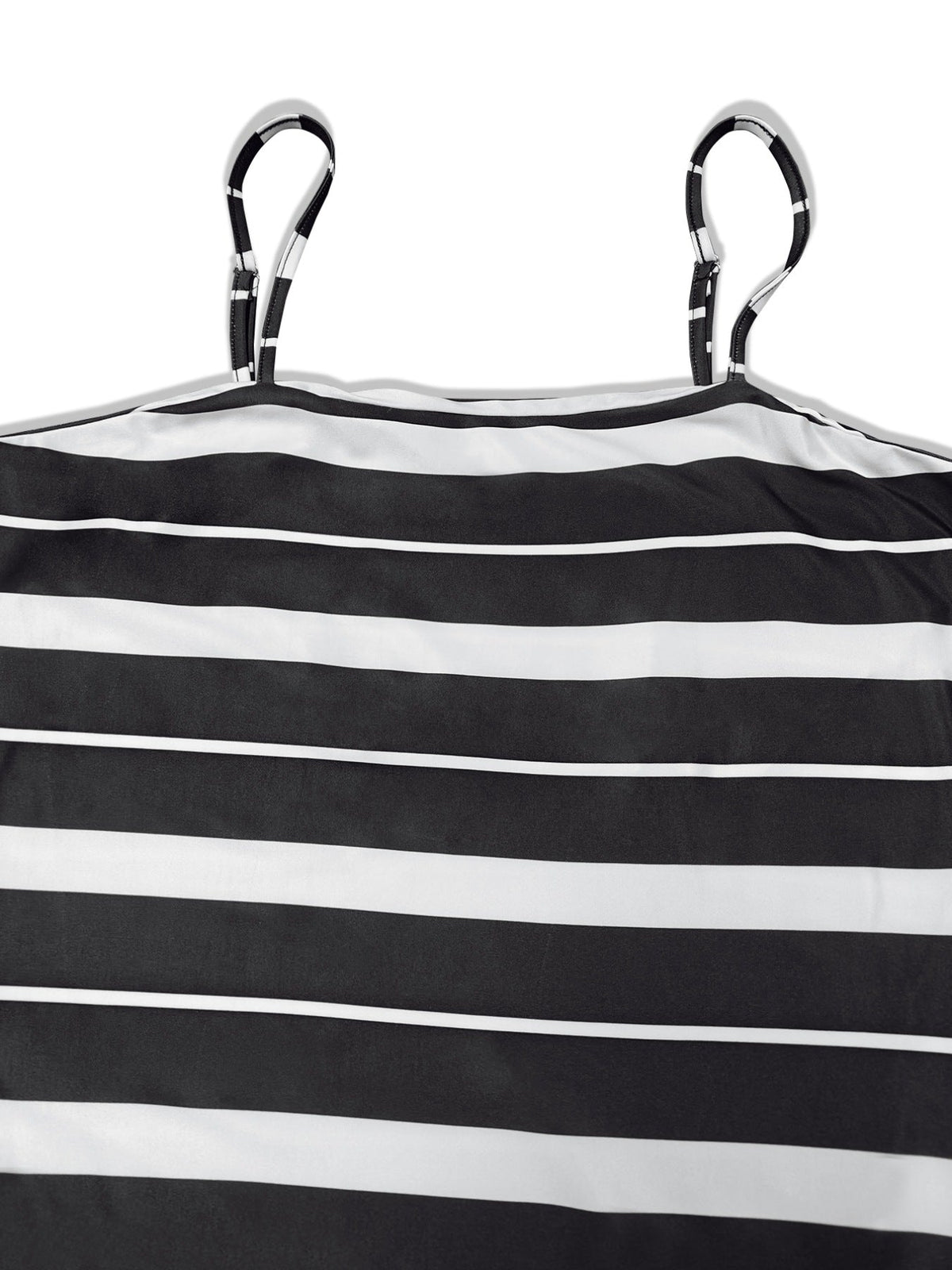 Striped Spaghetti Strap Maxi Dress