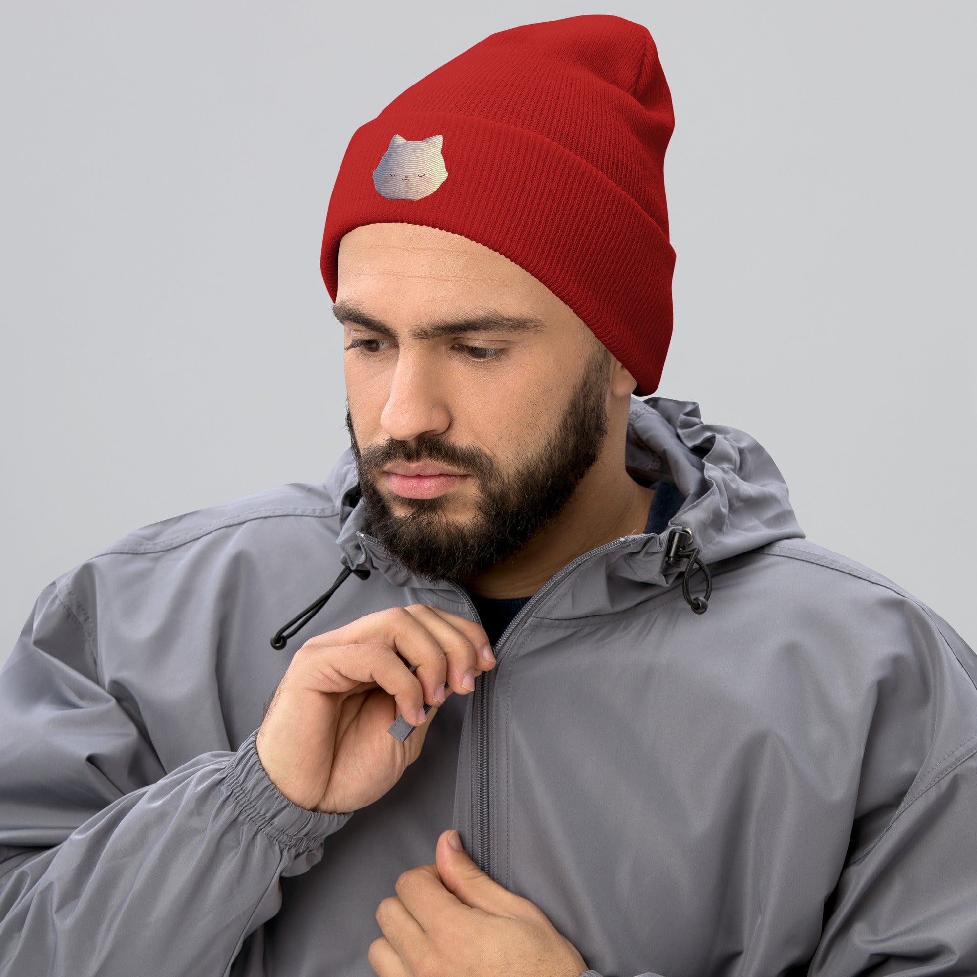 CalmCaressASMR Cuffed Beanie