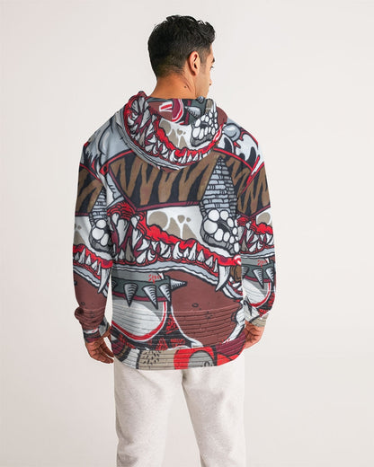 20 cool dragon red design Men's Hoodie