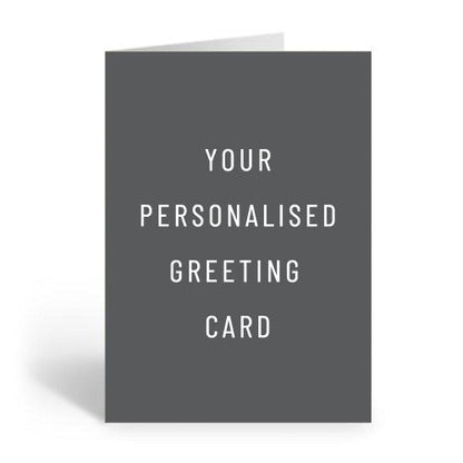 Personalized Greeting Card - Upload Your Own Design for Unique Celebrations