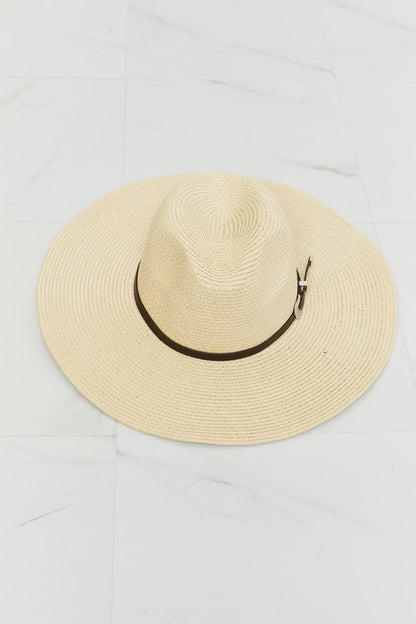 “It’s Summer” Straw Fedora Hat