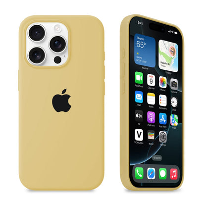 iPhone Silicone Case (Golden)