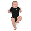 CalmCaressASMR Organic Cotton Embroidered Baby Bodysuit