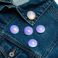 CalmCaressASMR Set of Pin Buttons